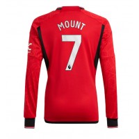 Pánský Fotbalový dres Manchester United Mason Mount #7 2023-24 Domácí Dlouhý Rukáv